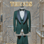 Smoking Verde Escuro Paris la Bourse