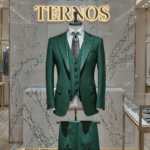 Terno Verde Risca de giz